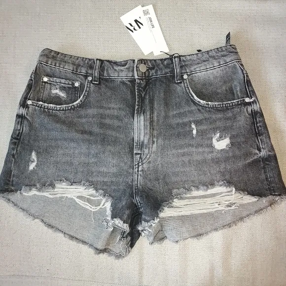 High rise shorts