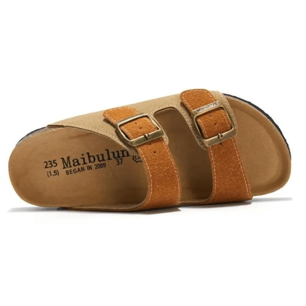 Hydra (Suede) | Light Brown and Caramel
