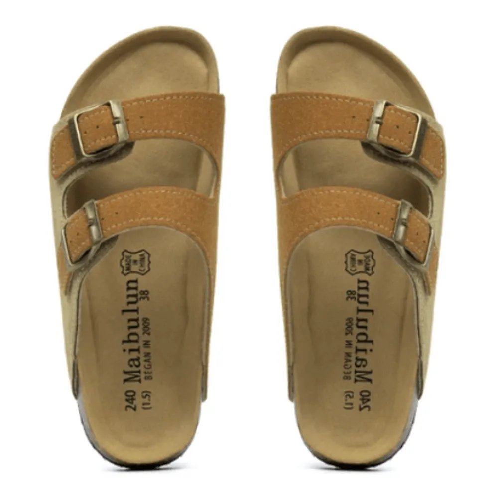 Hydra (Suede) | Light Brown and Caramel