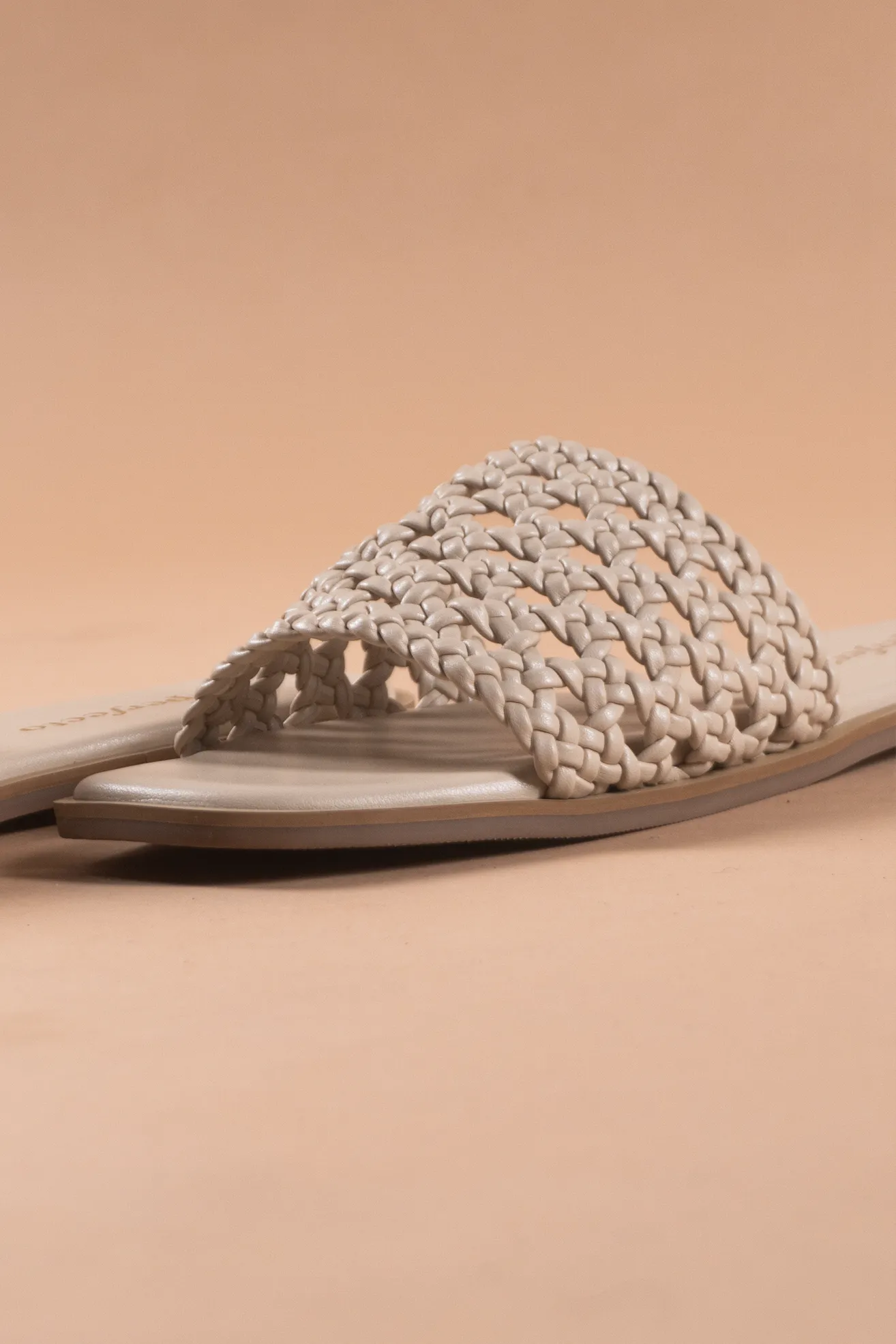 Ivory Woven Sandals