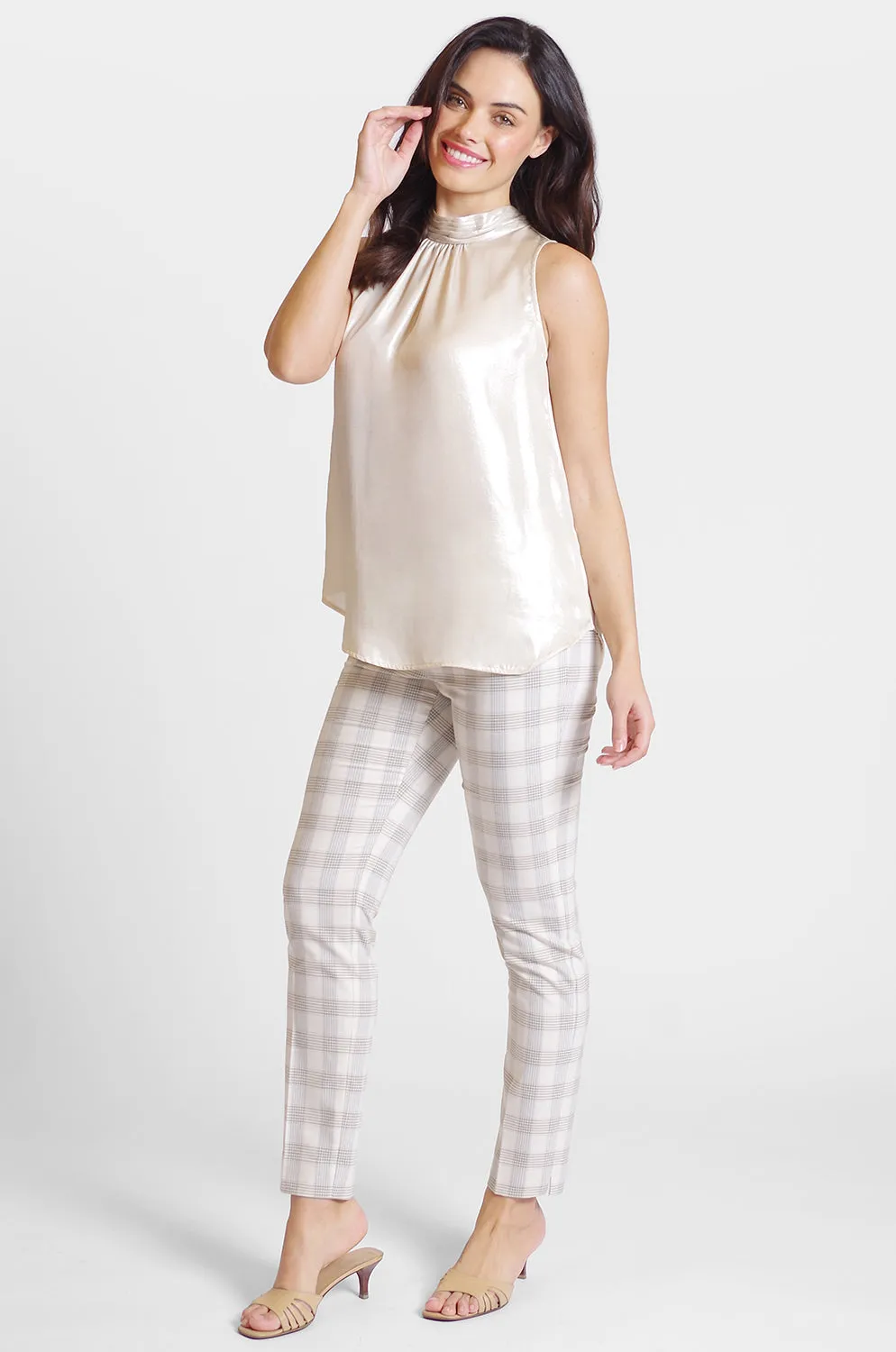 Jasmine Pant - Charleston Plaid: FINAL SALE