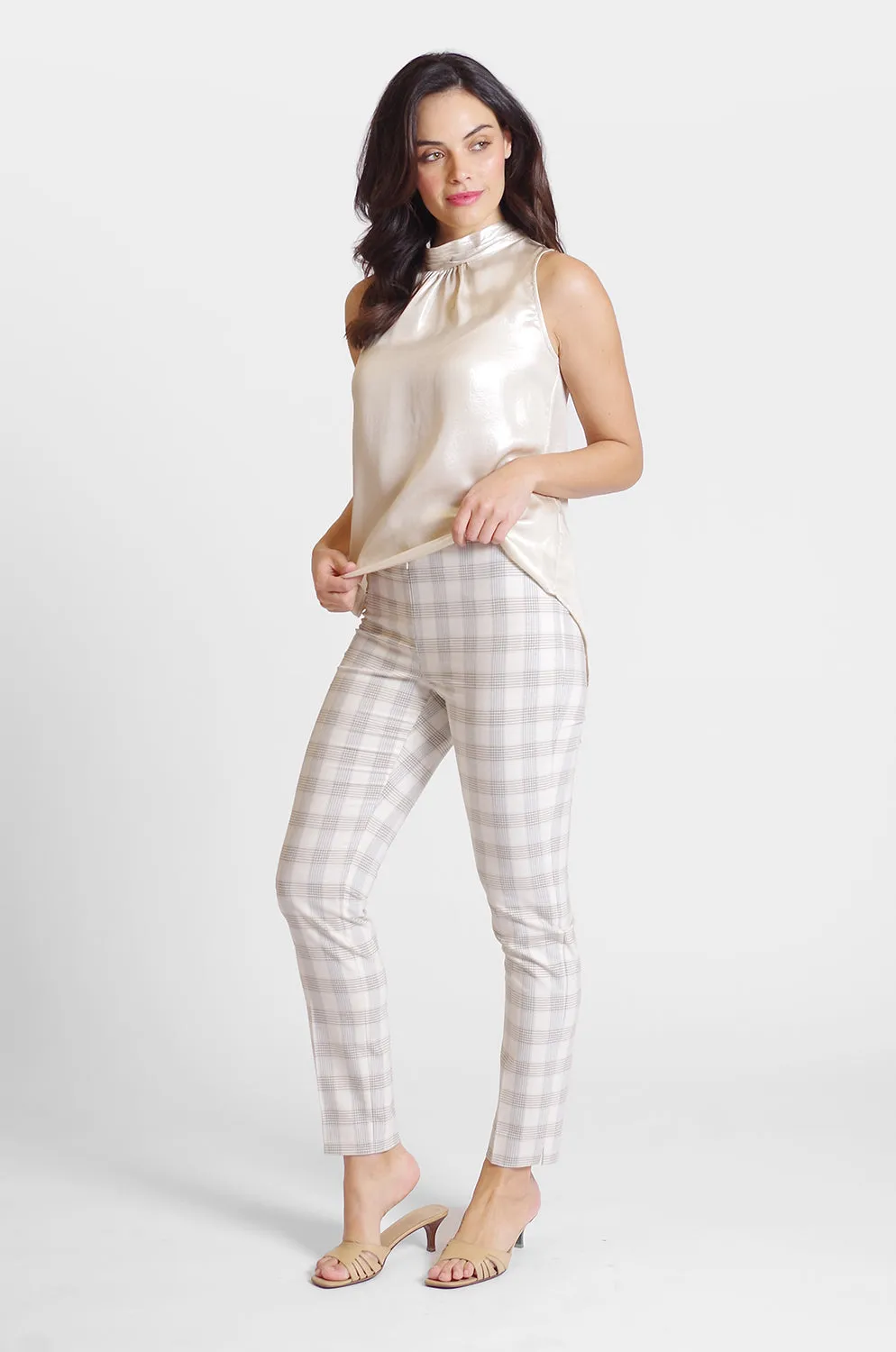 Jasmine Pant - Charleston Plaid: FINAL SALE