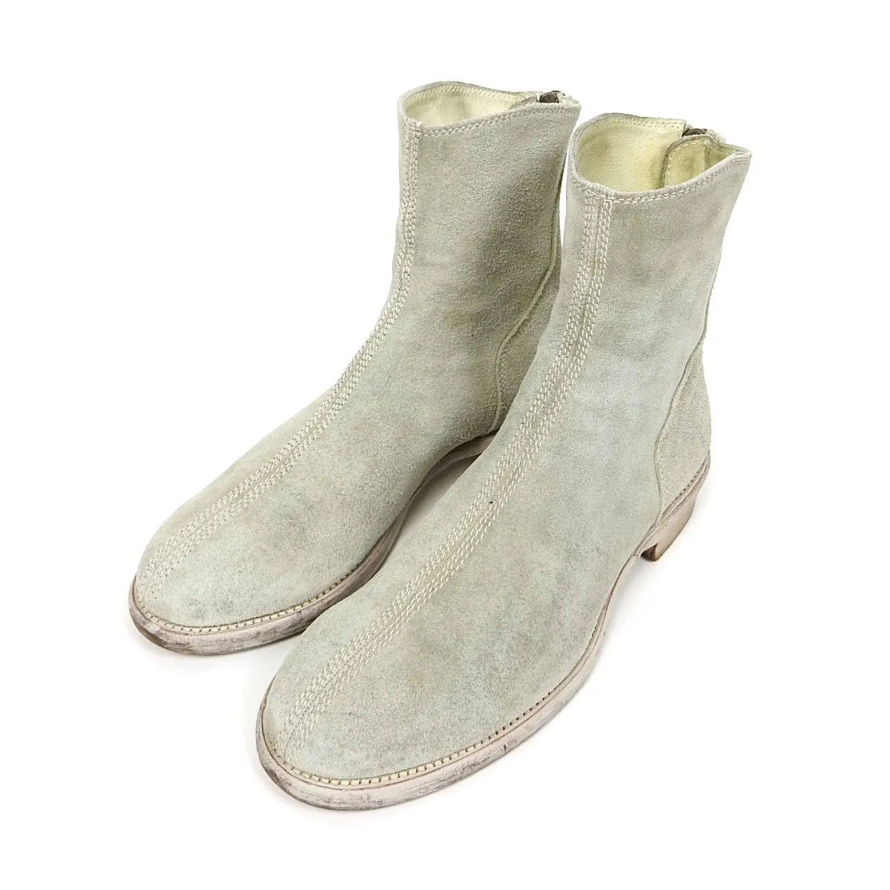 Julius Suede Back Zip Boots Size 2
