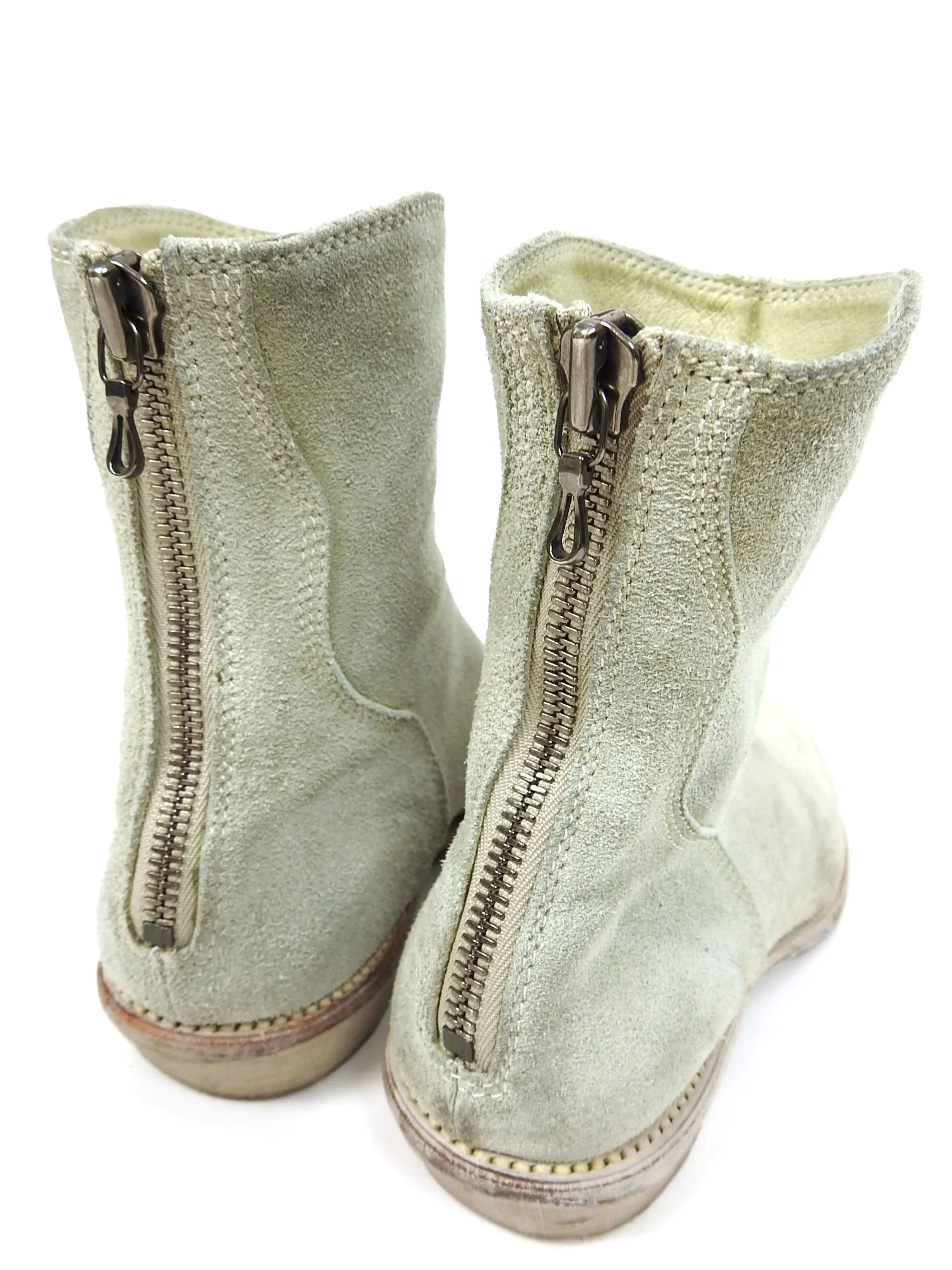 Julius Suede Back Zip Boots Size 2