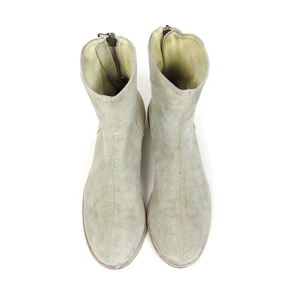 Julius Suede Back Zip Boots Size 2