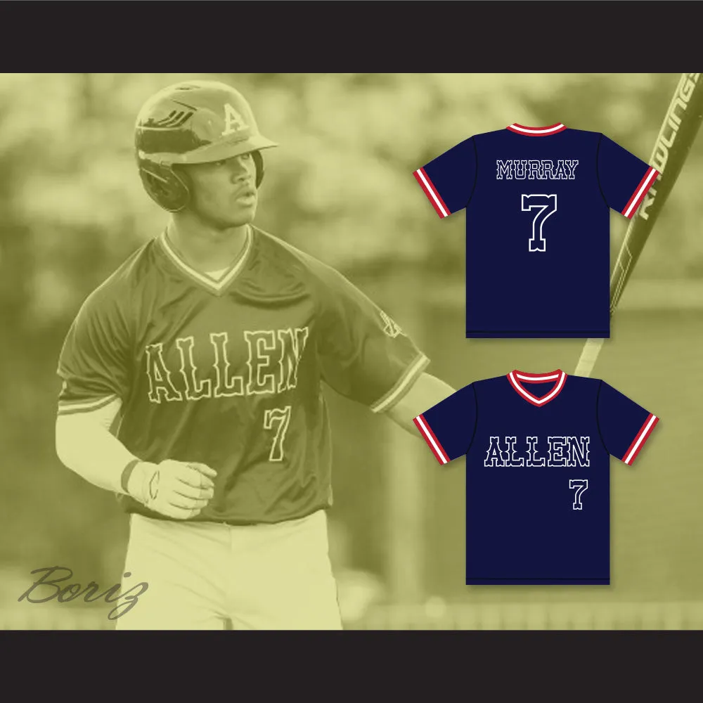 Kyler Murray 7 Allen High School Baseball Jersey