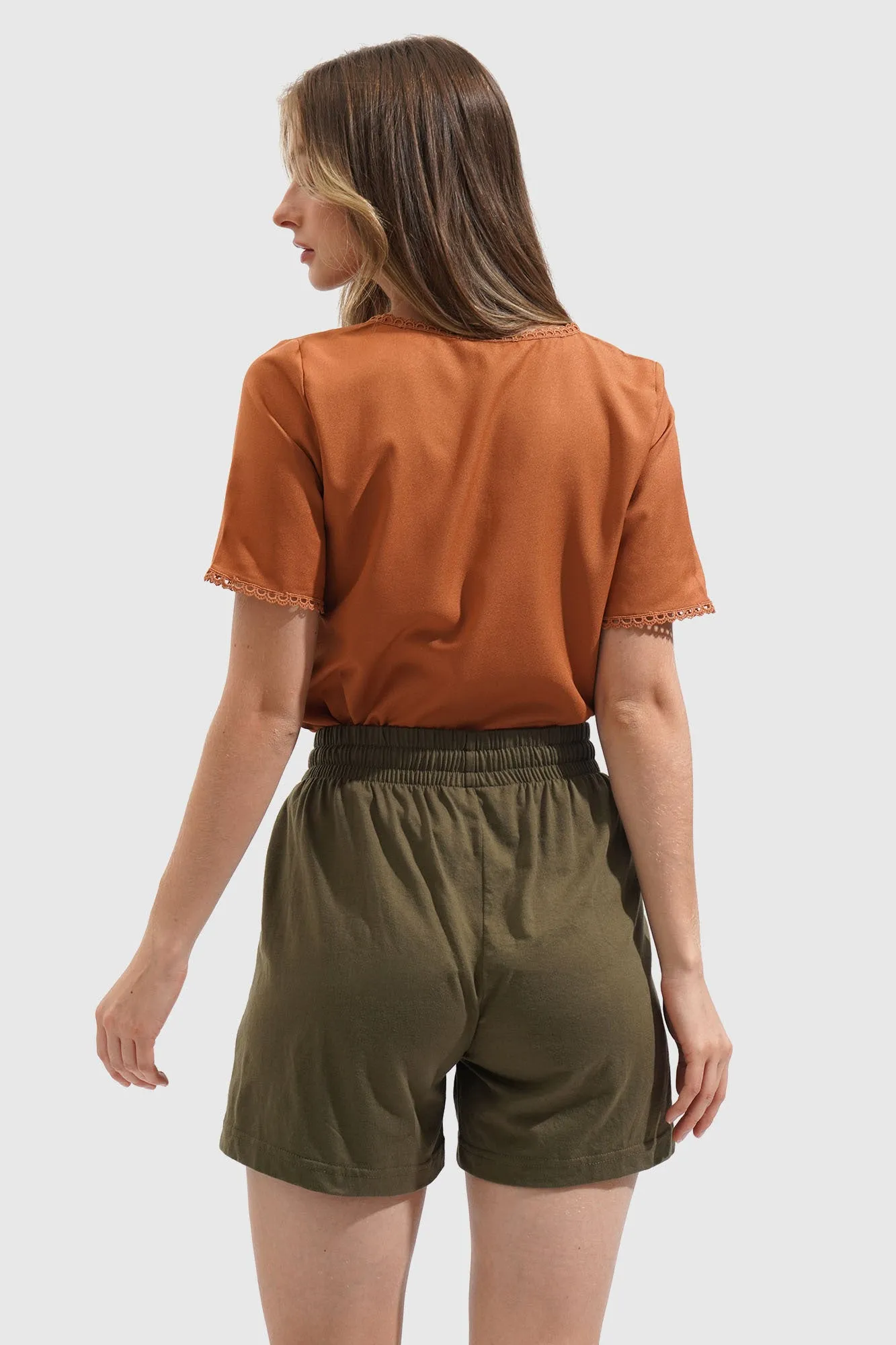 Lace Trim Top