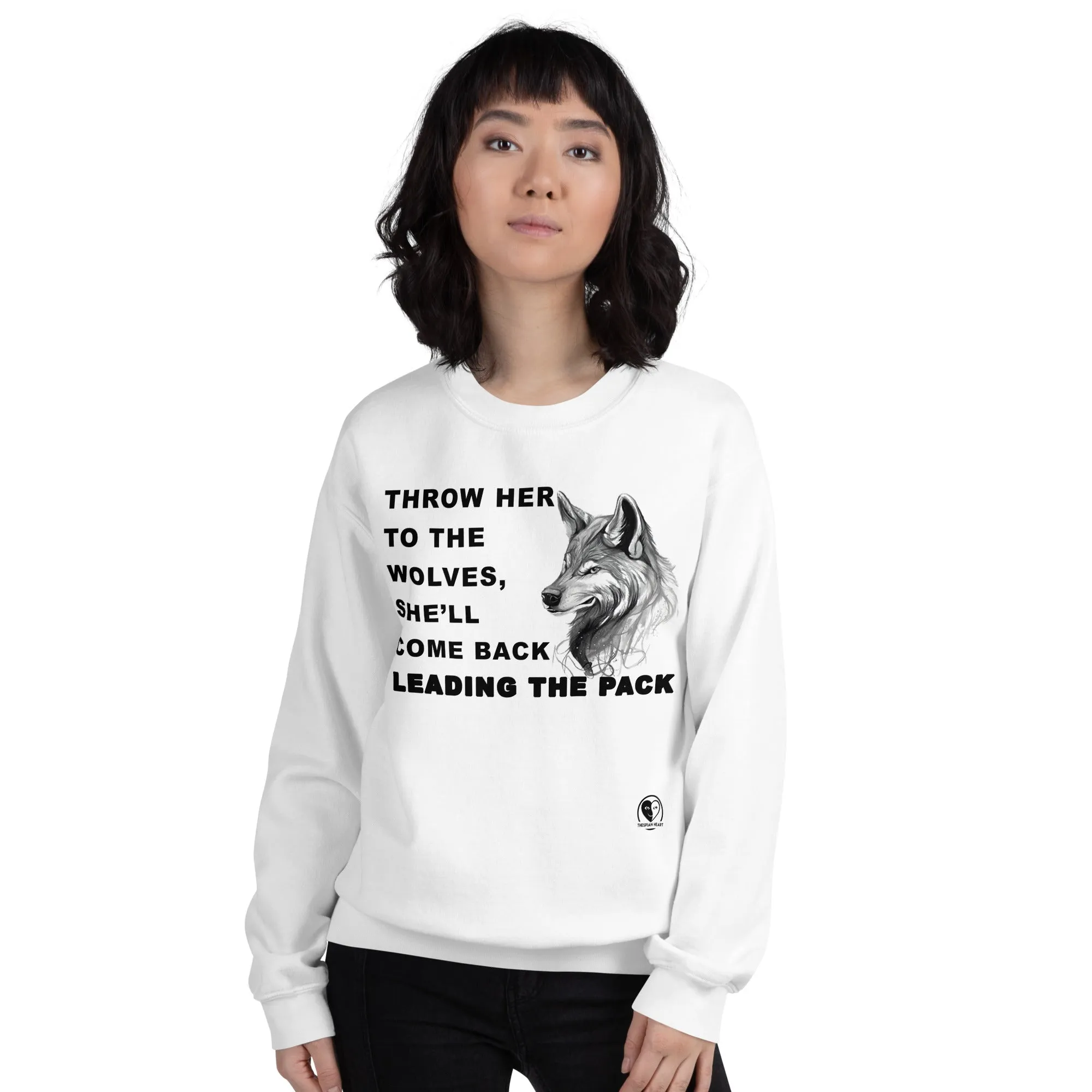 Leading the Pack - Printed Staple Unisex Crewneck Sweatshirt
