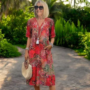 LILOU | Radiant Spring Dress