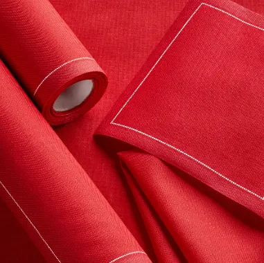 Lipstick Red Perforated Party Napkins