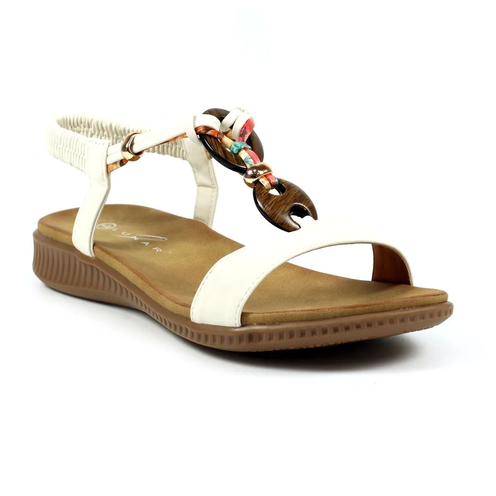 Lunar - Brava - White - Sandals