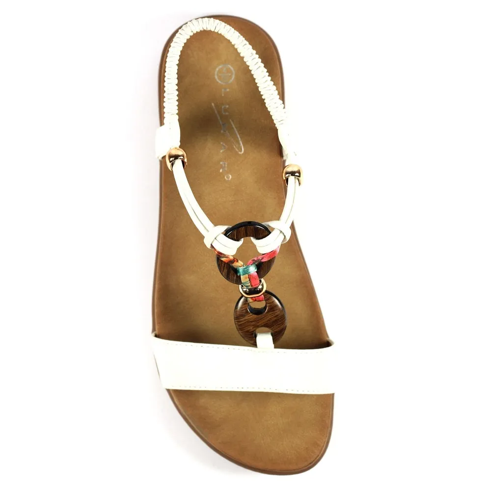 Lunar - Brava - White - Sandals