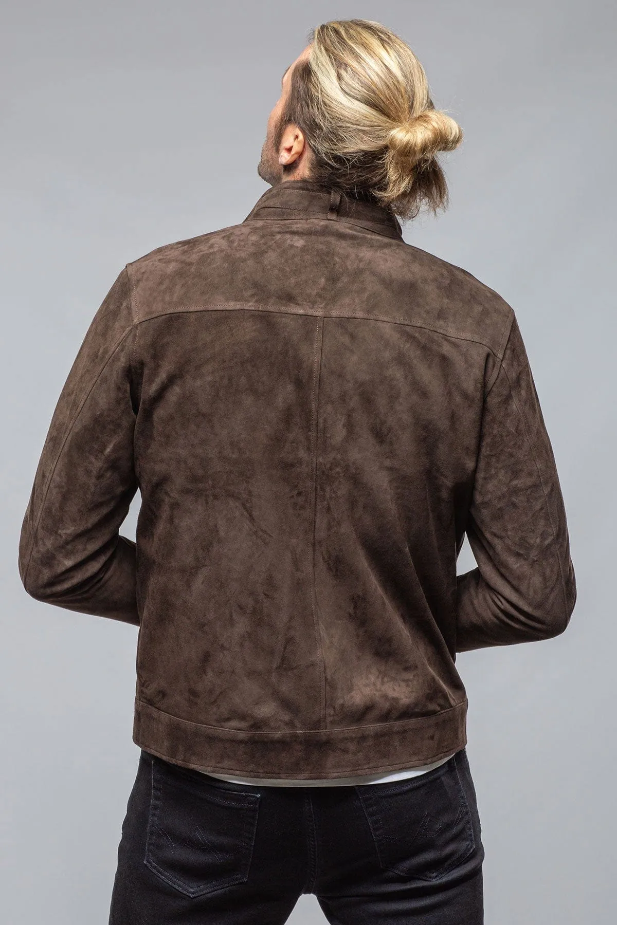 Lunazul Biker Blouson In Brown
