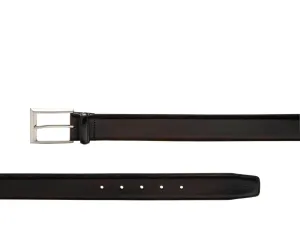 Magnanni Rocas Dress Belt - Dark Brown