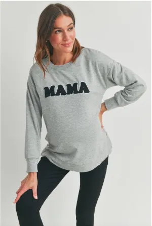 MAMA MATERN   NURSING CREWNECK