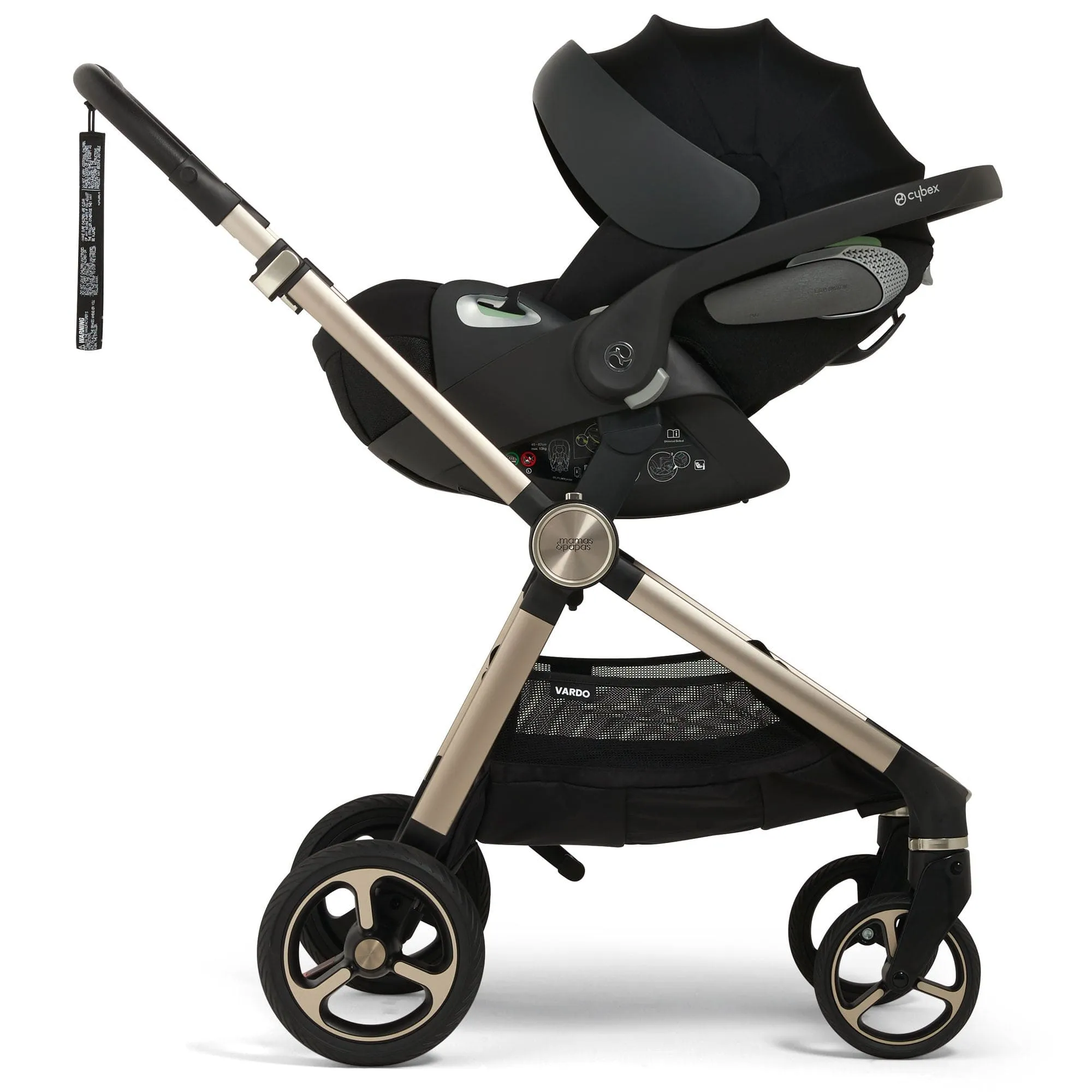 Mamas & Papas Vardo Complete Cybex Bundle - Shell