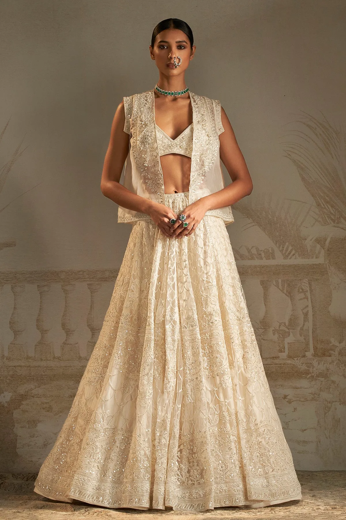 Masoom Minawala in Moti Lehenga Set