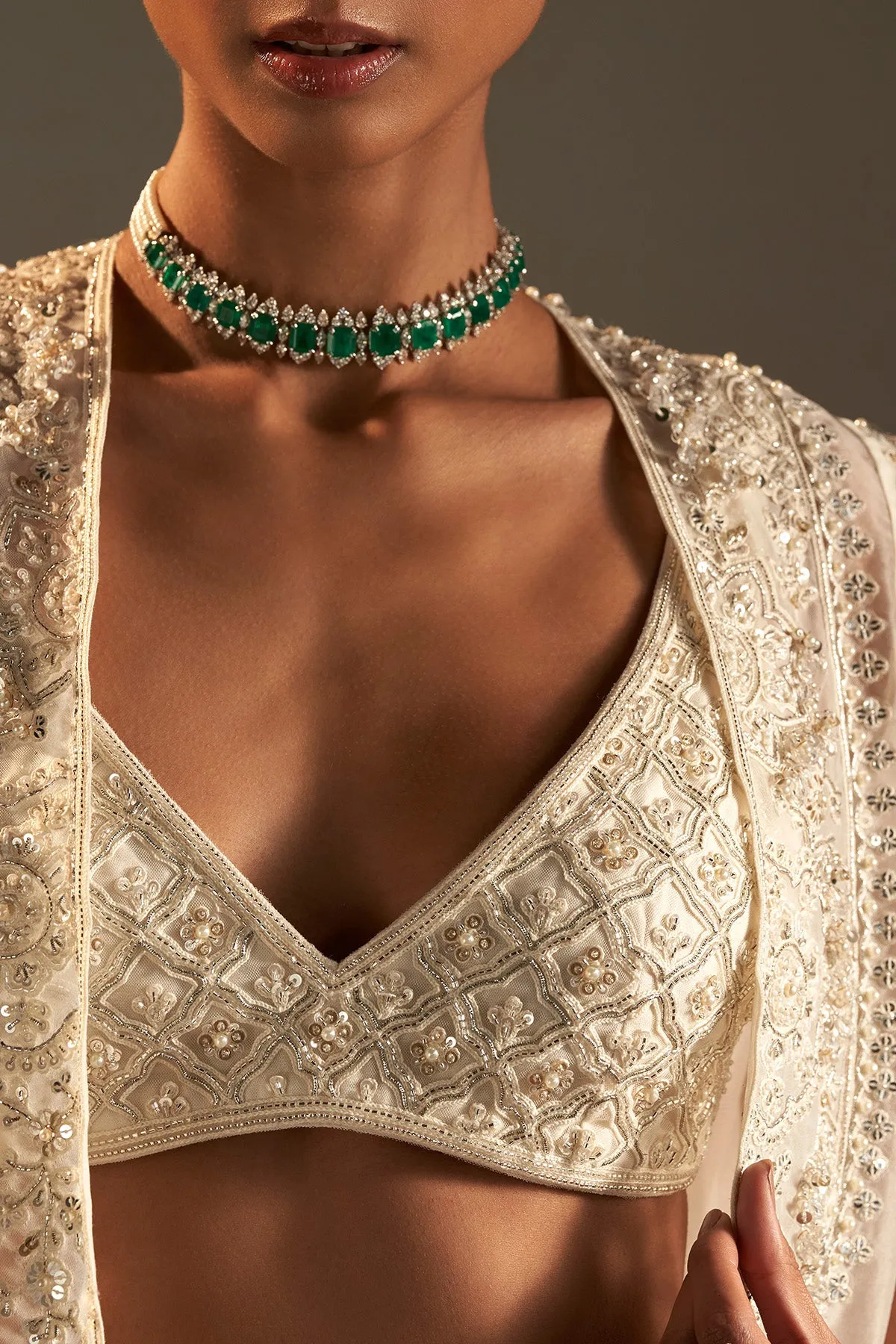 Masoom Minawala in Moti Lehenga Set