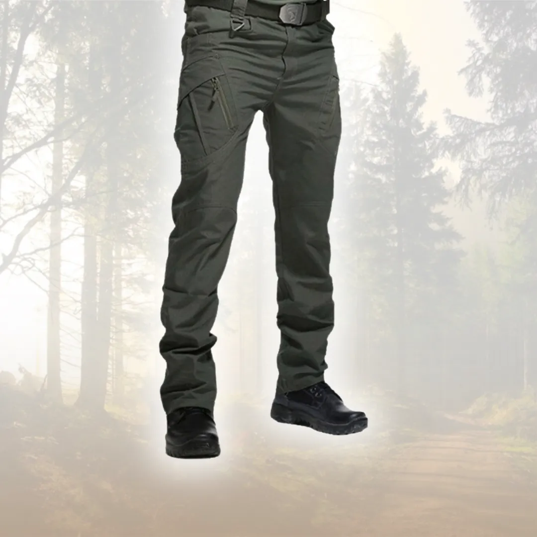 Men's cargo pants durable outdoor wear - practical hiking trousers for leisure activities