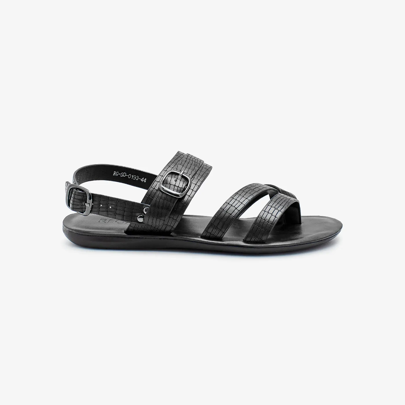 Mens Criss Cross Sandals