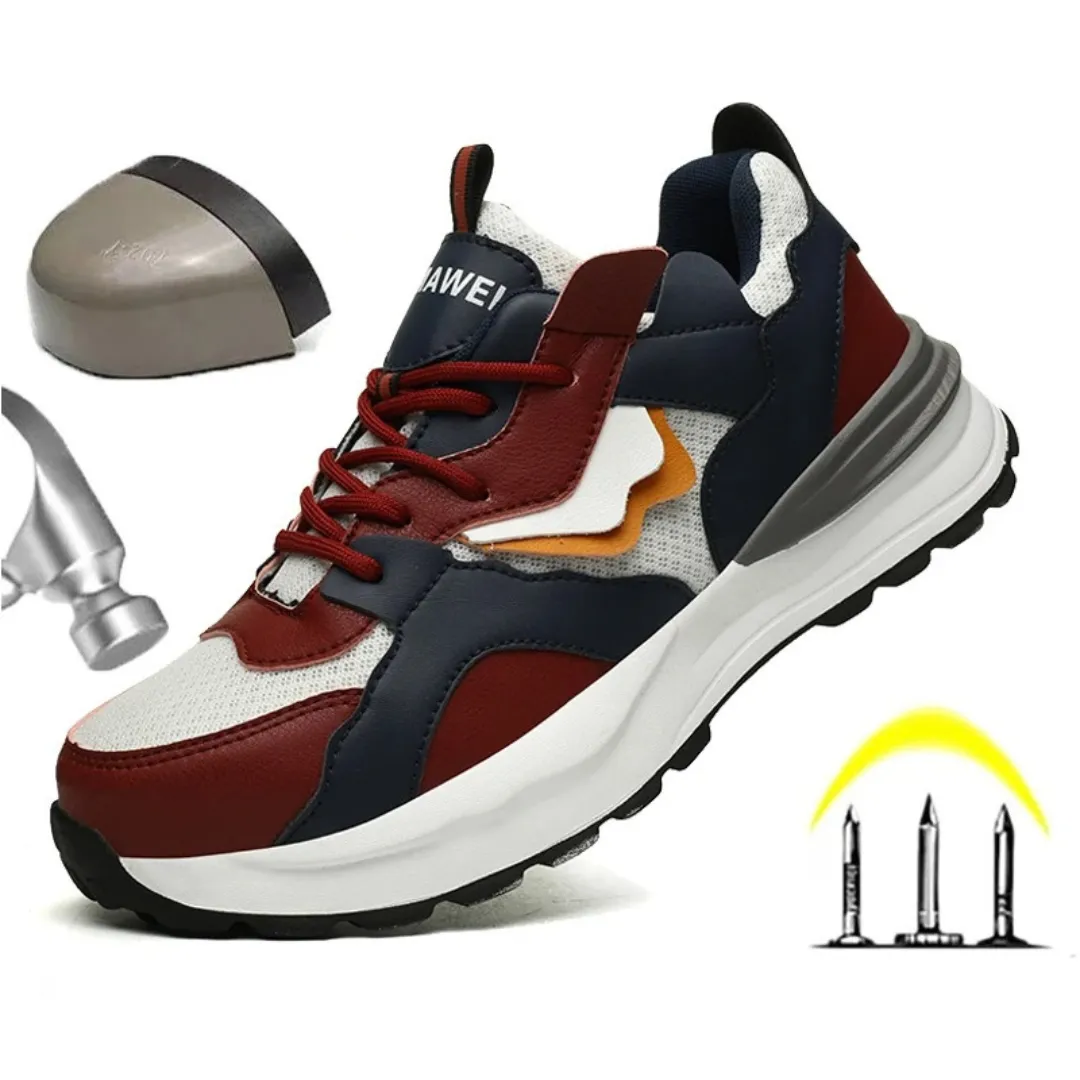 Men's Durable Steel Toe Safety Shoe