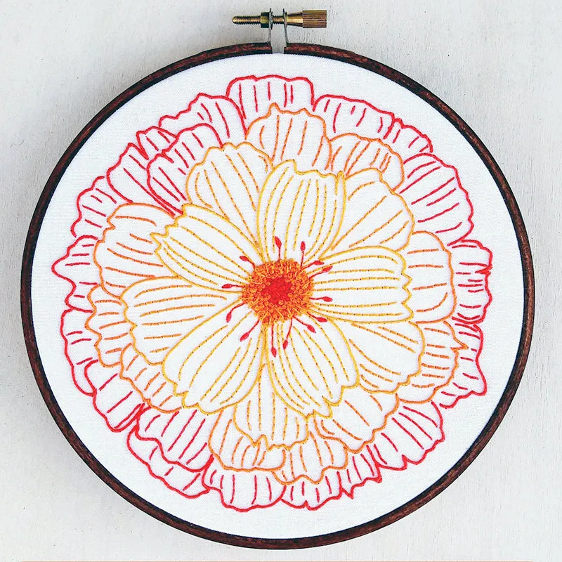 Merry Gold Embroidery Kit by Cozy Blue