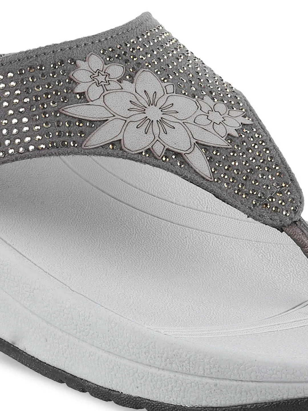Metro Women Embellished Comfort Sandals