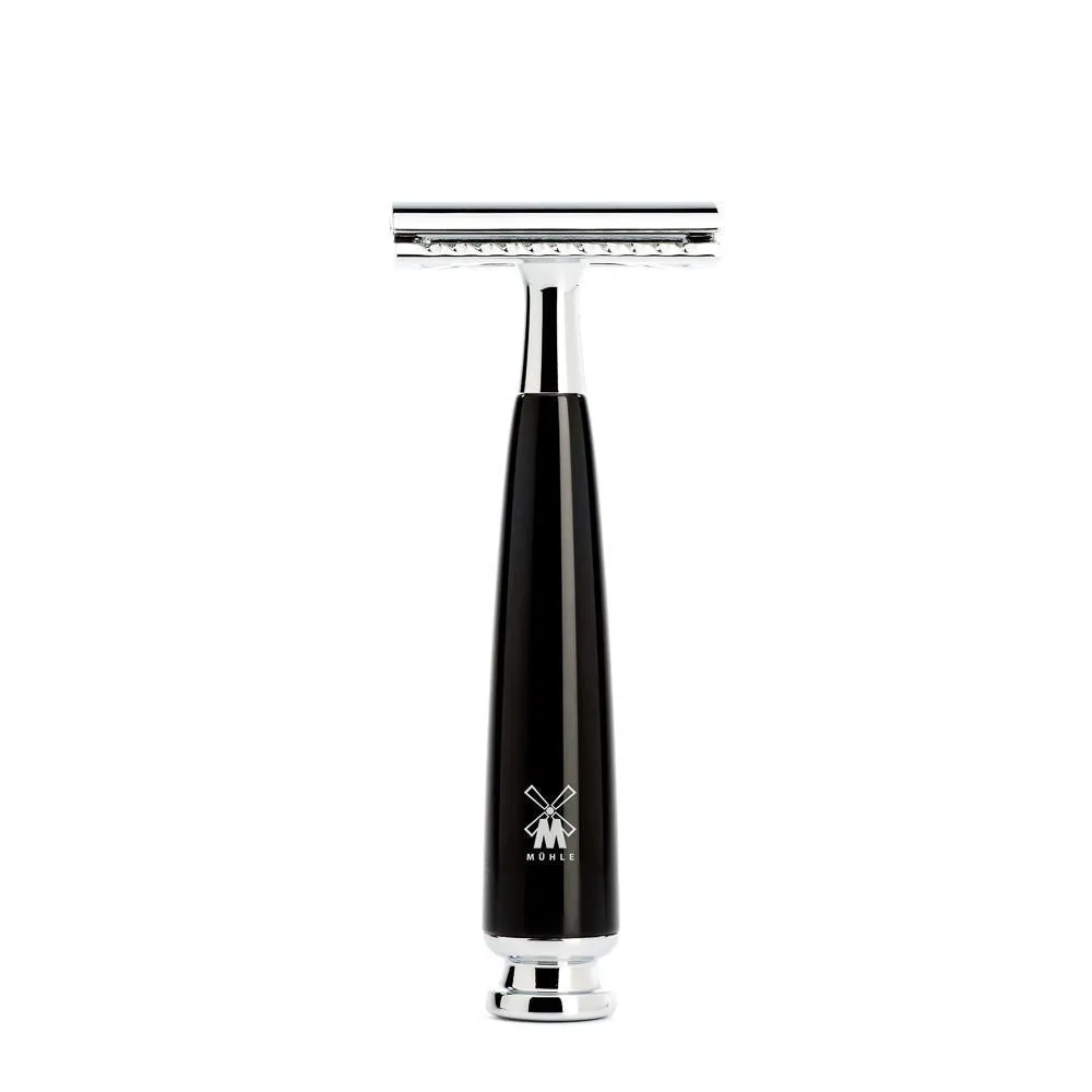 MÜHLE RYTMO Safety Razor, Closed Comb, Black