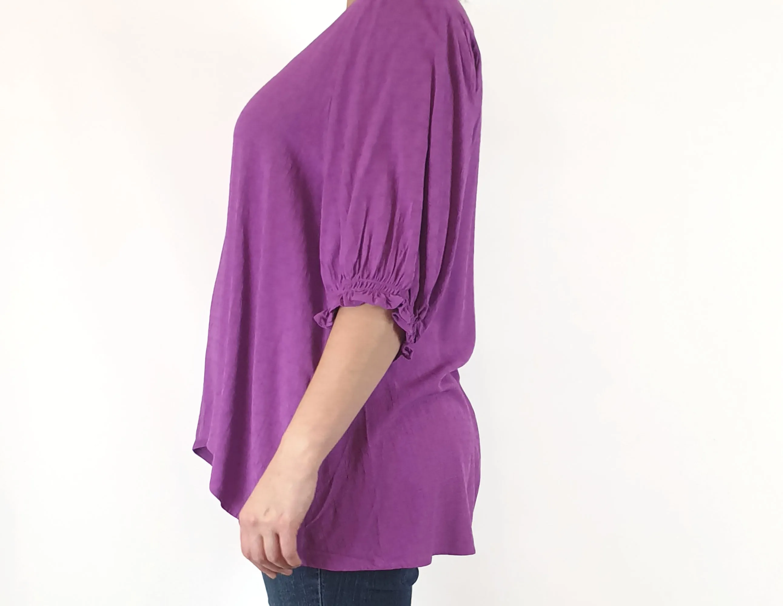Mister Zimi purple top size 14