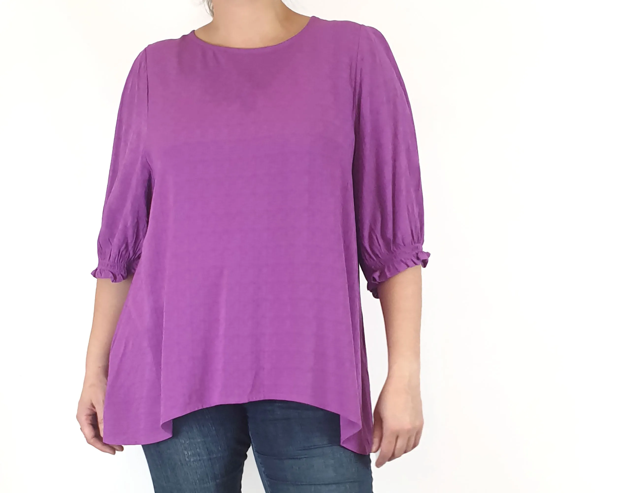 Mister Zimi purple top size 14