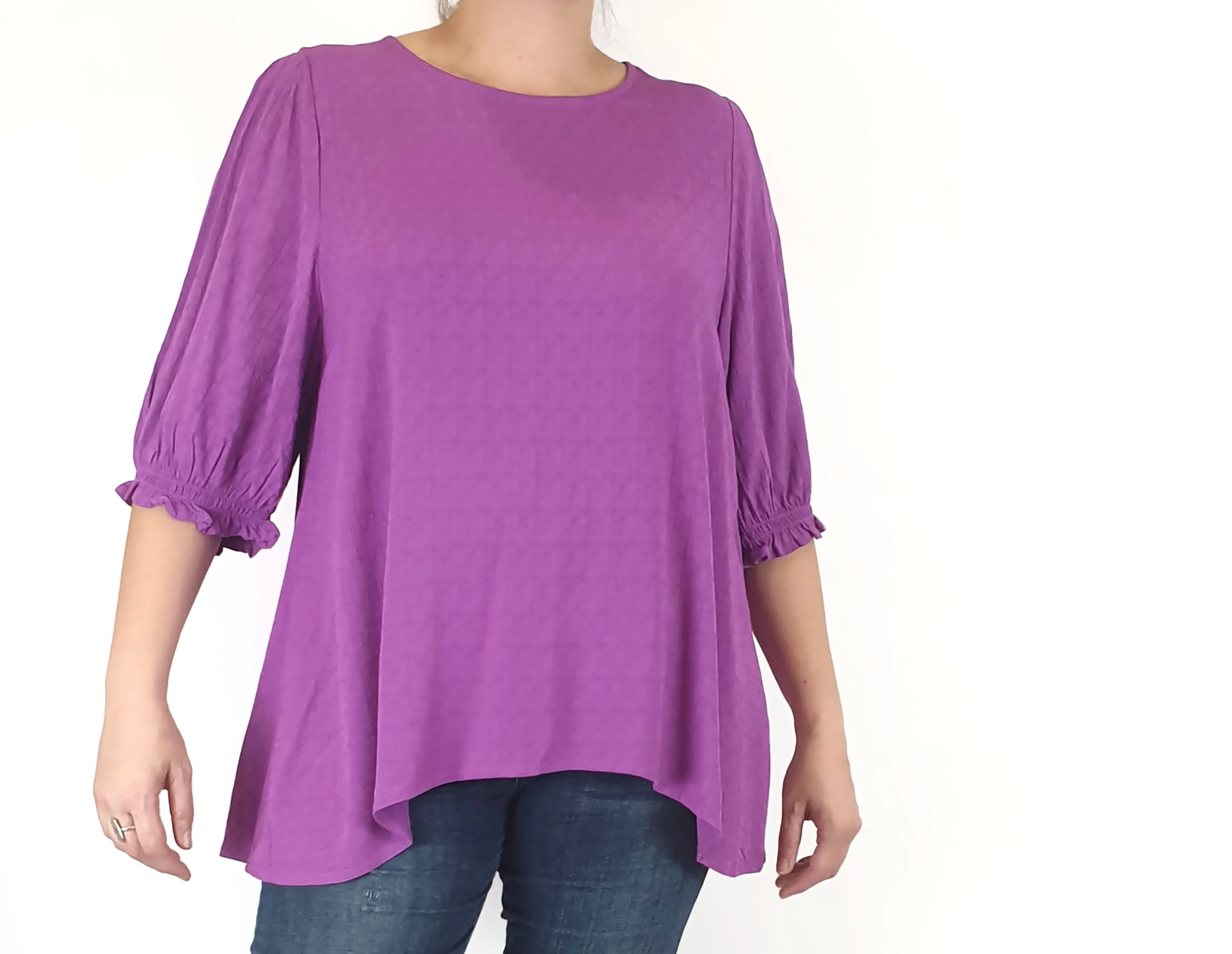 Mister Zimi purple top size 14