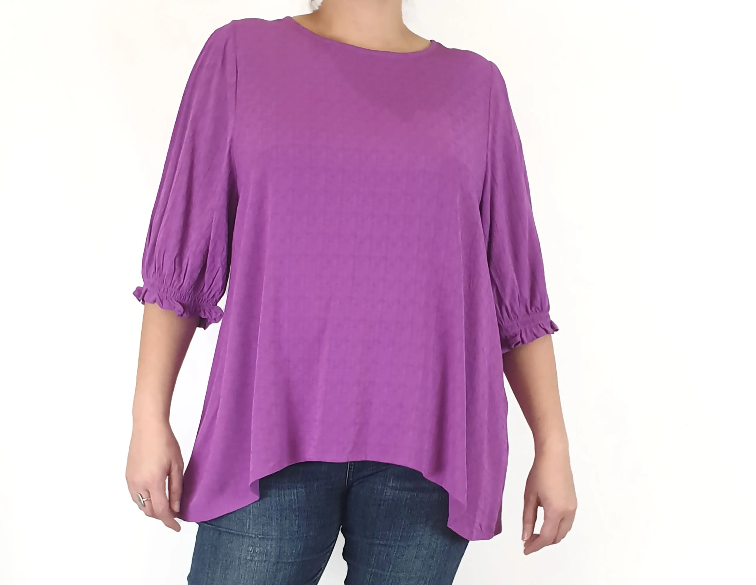 Mister Zimi purple top size 14