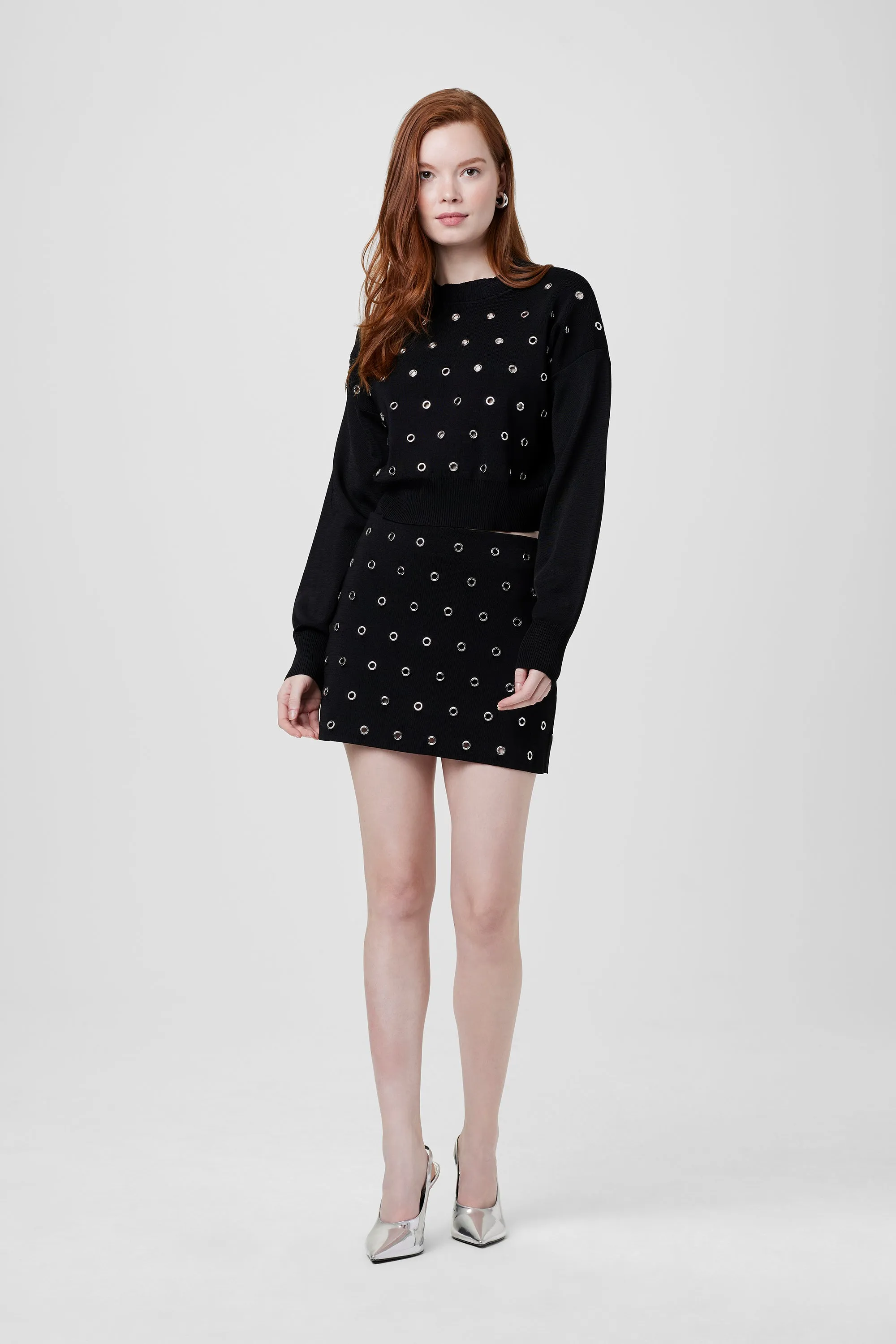 Misty Grommet Sweater