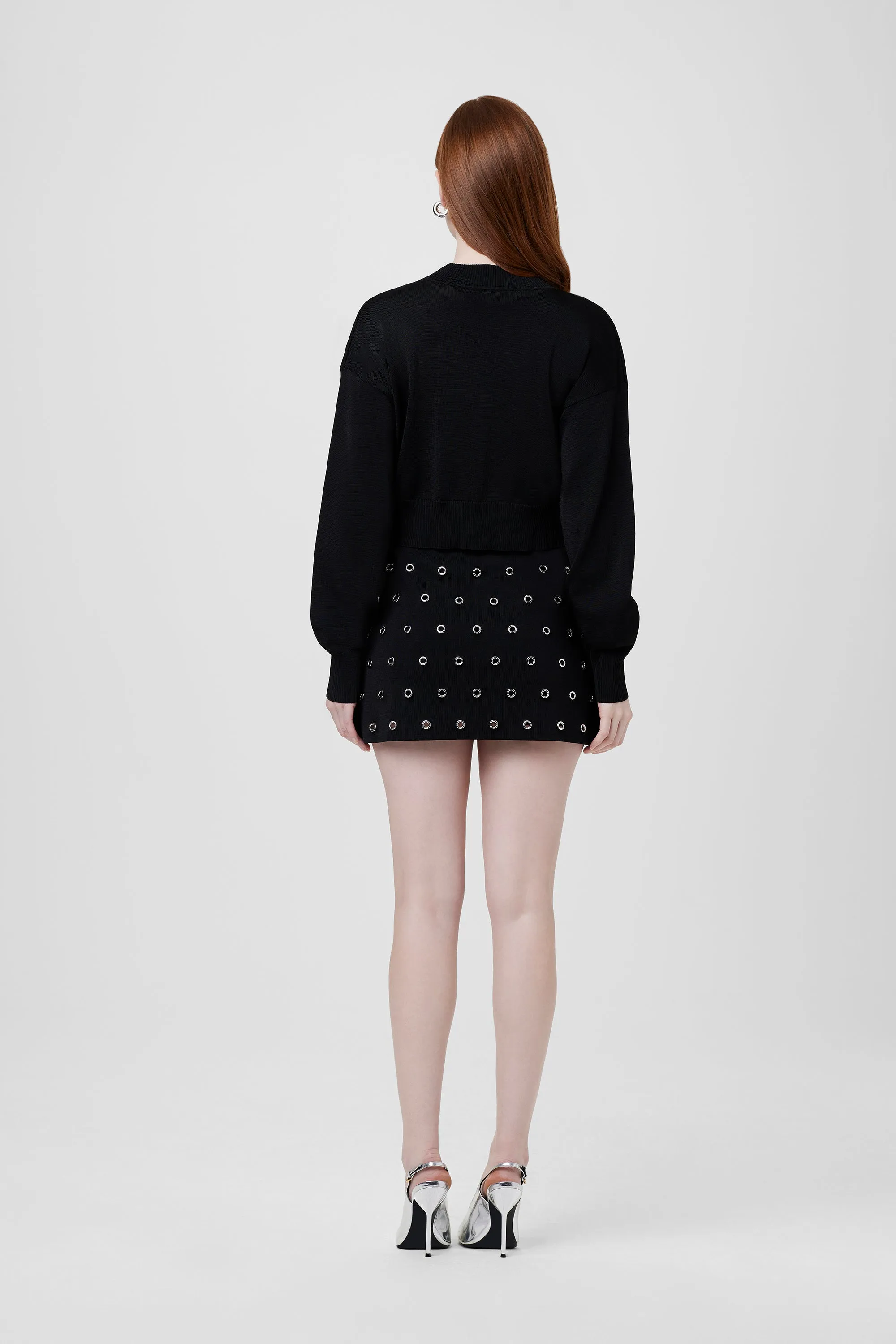 Misty Grommet Sweater