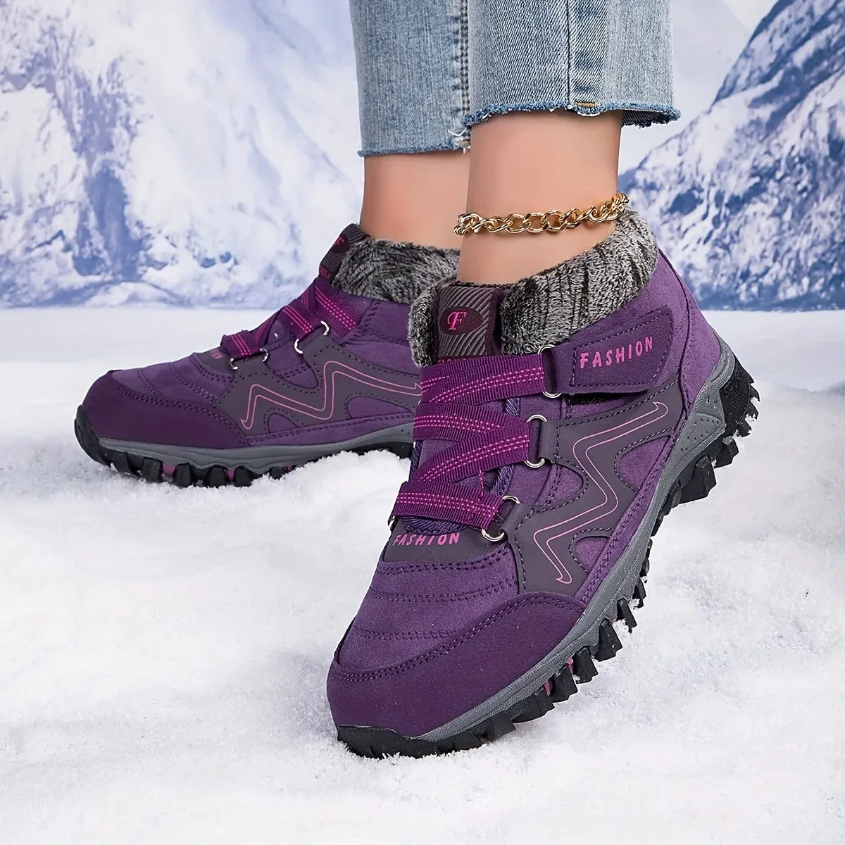 Muirín™ | Winter-Ready Hiking Non-Slip Boots