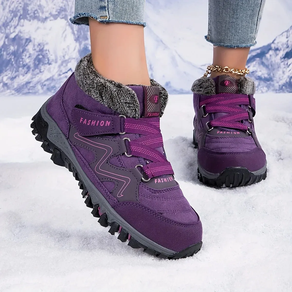 Muirín™ | Winter-Ready Hiking Non-Slip Boots