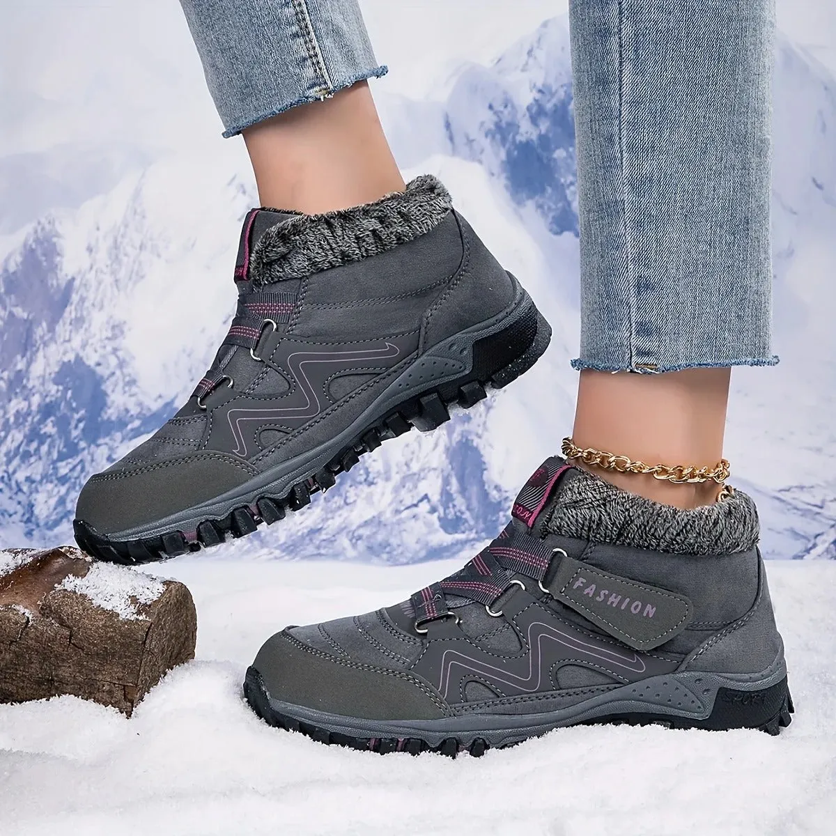 Muirín™ | Winter-Ready Hiking Non-Slip Boots