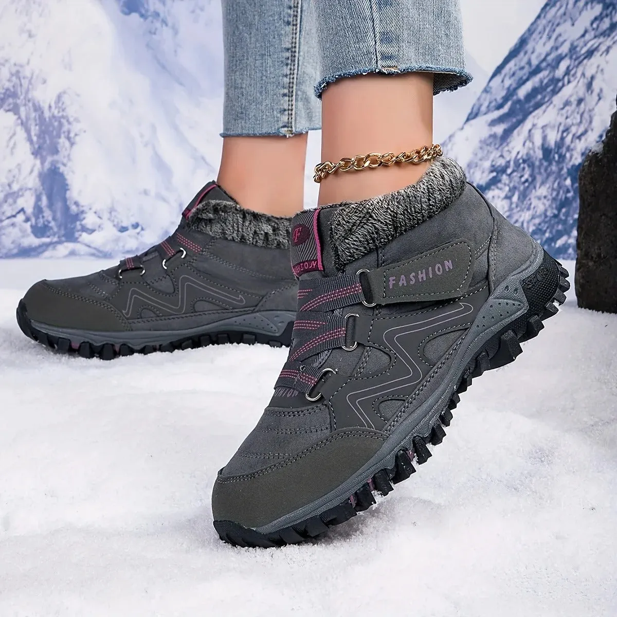 Muirín™ | Winter-Ready Hiking Non-Slip Boots