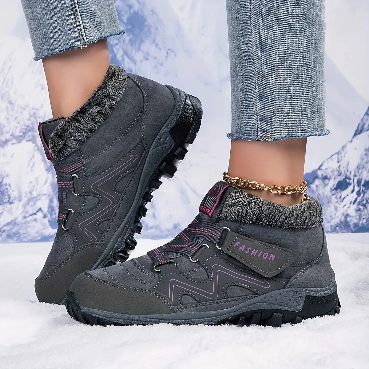 Muirín™ | Winter-Ready Hiking Non-Slip Boots