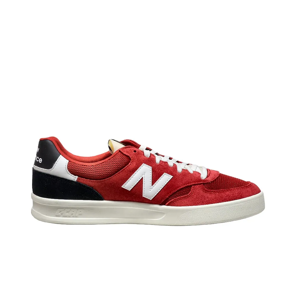 New Balance Ct300 Low-Top Sneakers Suede Red Color For Men