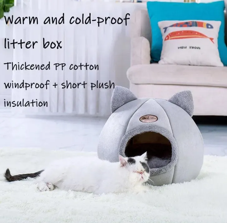 NEW FurryBackyard Cat Basket Bed, Retails $58