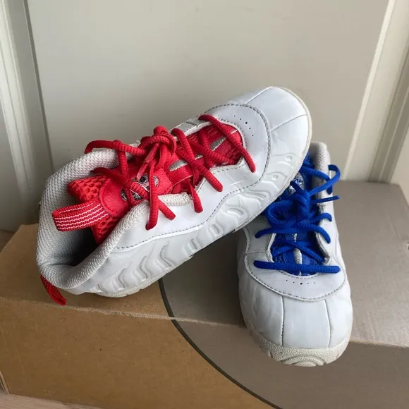 Nike Foamposite Toddler Red\ Blue Sneakers - SZ 10 C