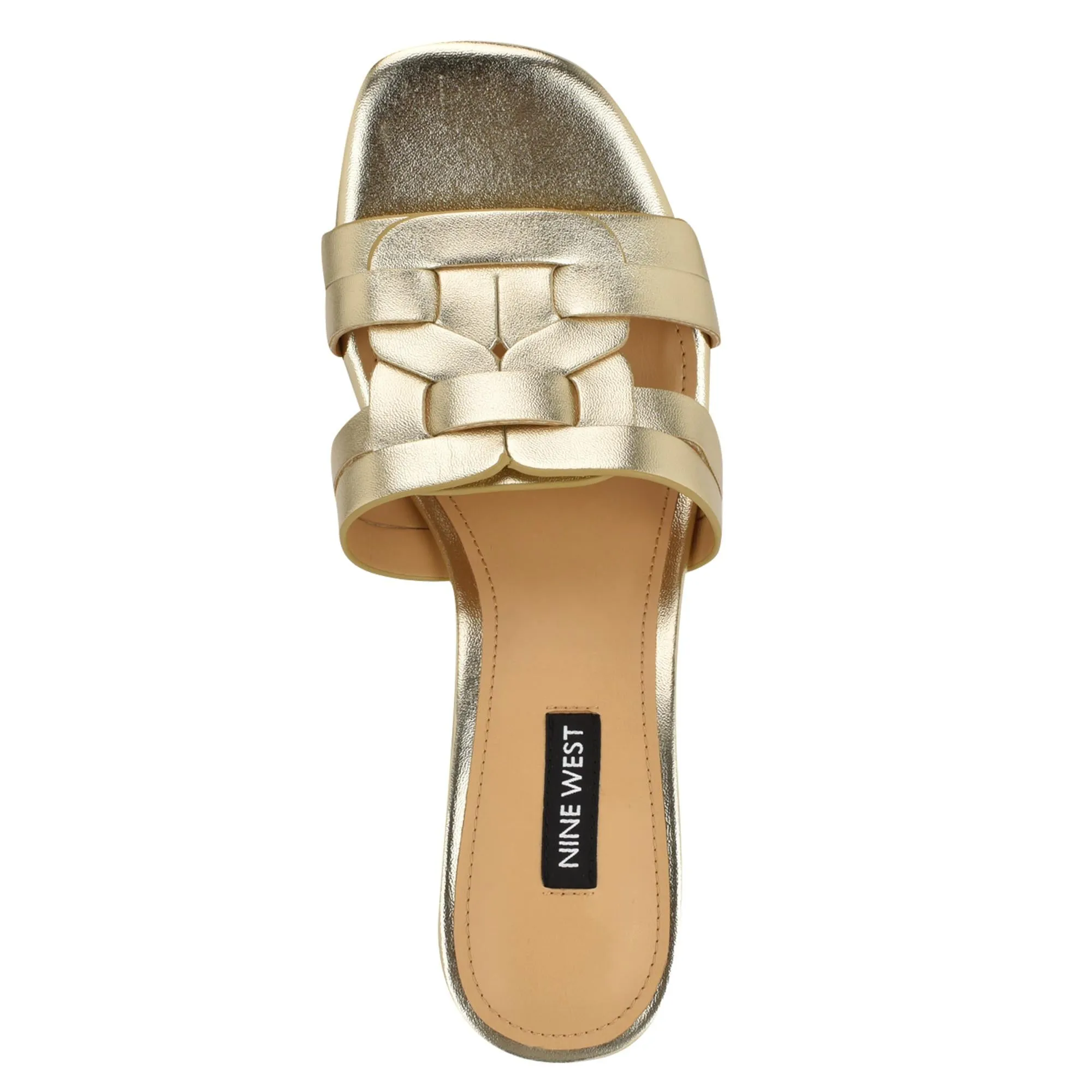 Nine West Women's Gennie3 Gold M
