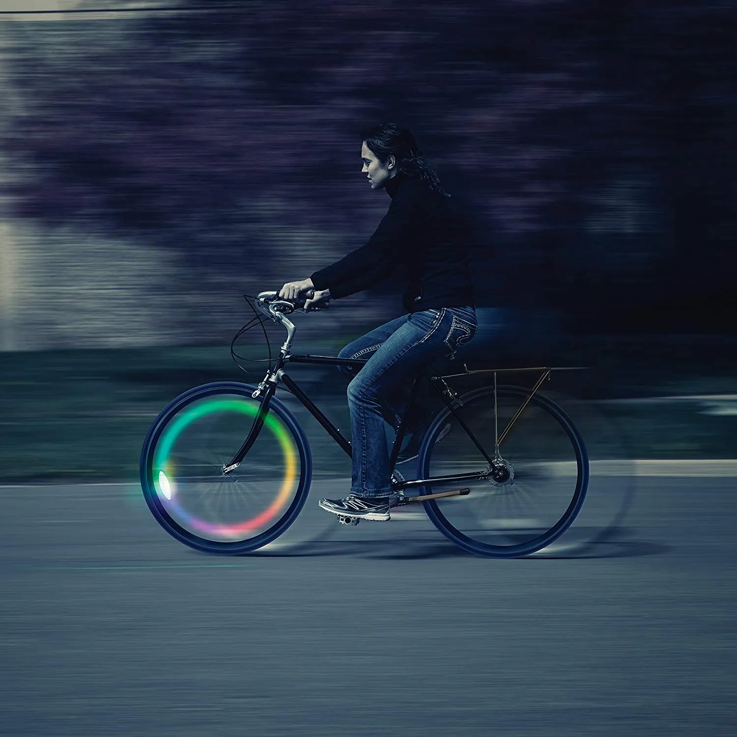 NiteIze - SpokeLit LED Bike Wheel Light - Disc-O - 1 Pack