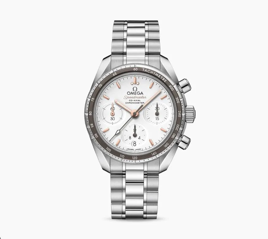 OMEGA SPEEDMASTER 38 CO‑AXIAL CHRONOMETER CHRONOGRAPH 38 MM
