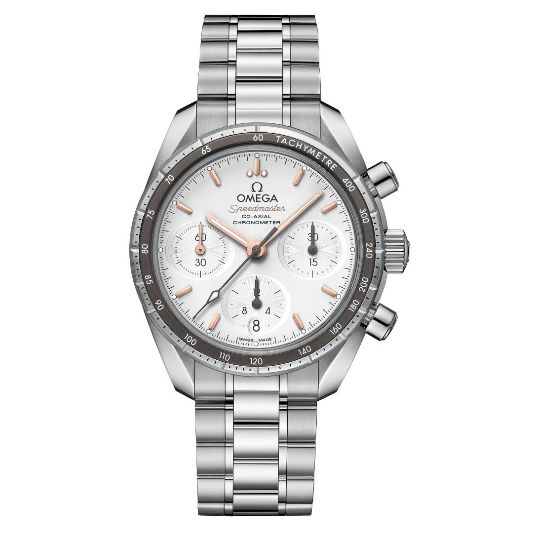 OMEGA SPEEDMASTER 38 CO‑AXIAL CHRONOMETER CHRONOGRAPH 38 MM
