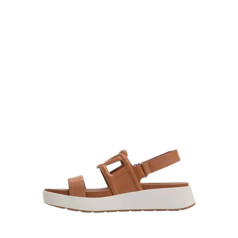 ONUVIA FOOTBED SANDALS - MEDIUM BROWN