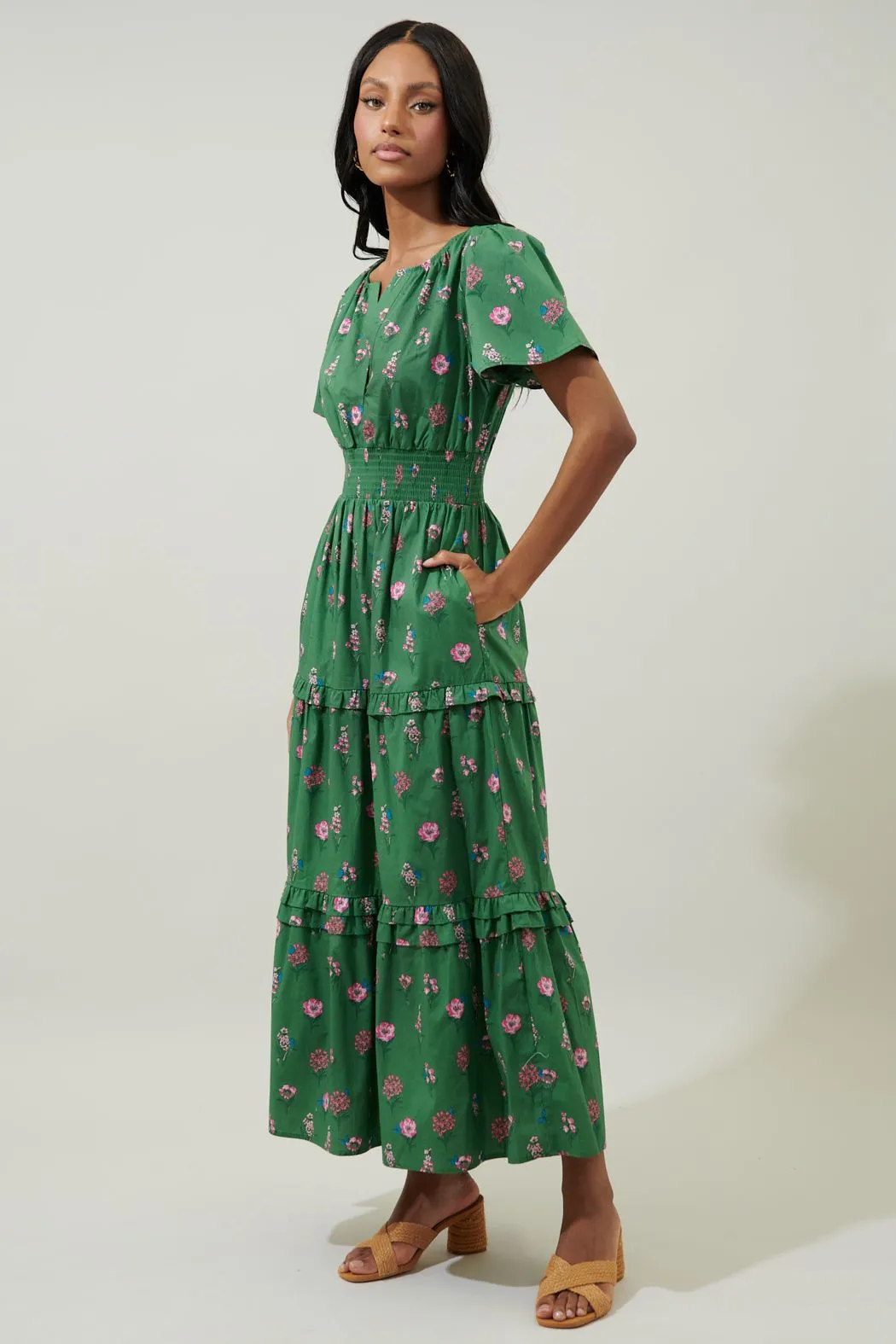 Pam Tiered Maxi Dress