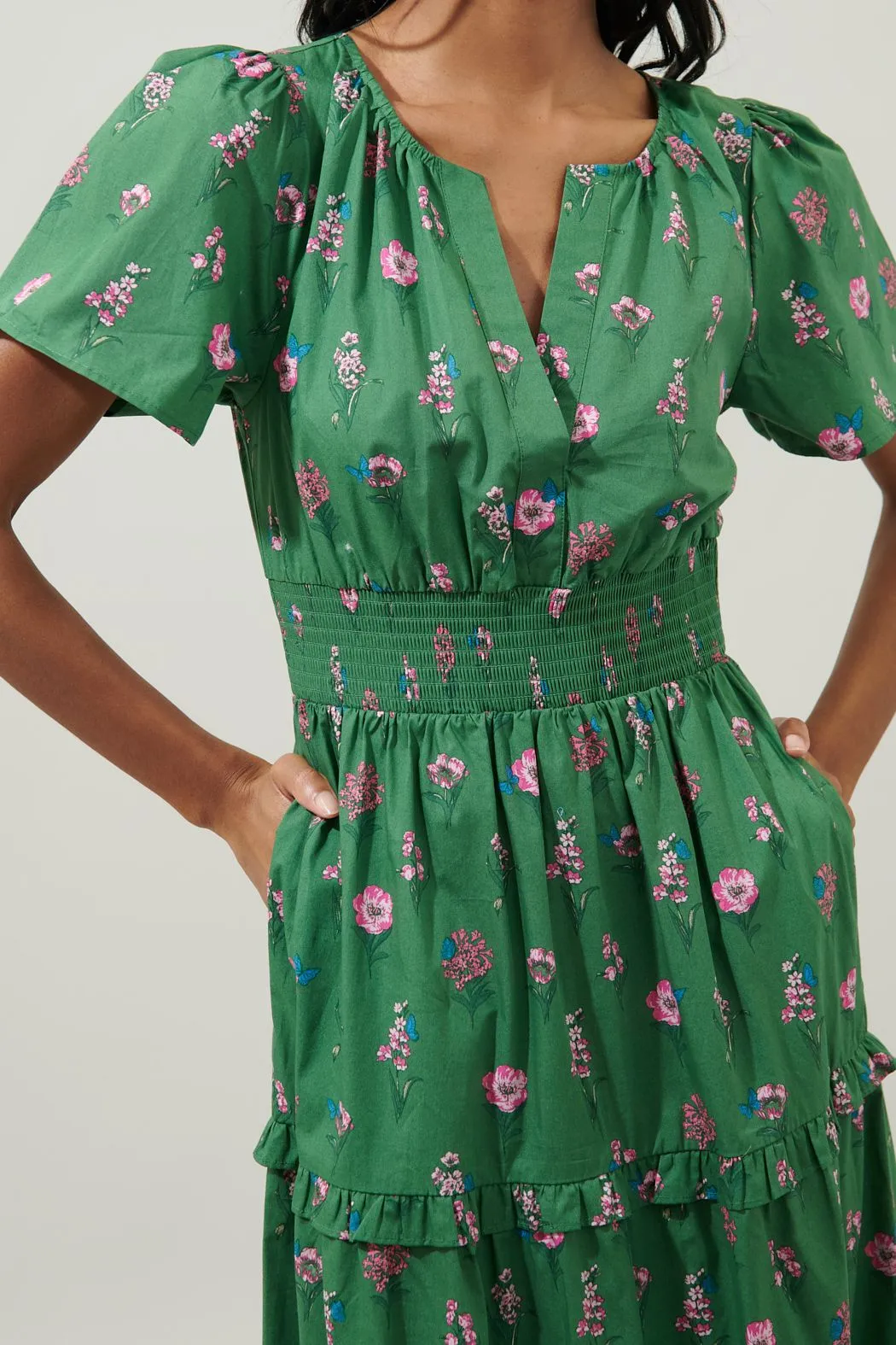 Pam Tiered Maxi Dress