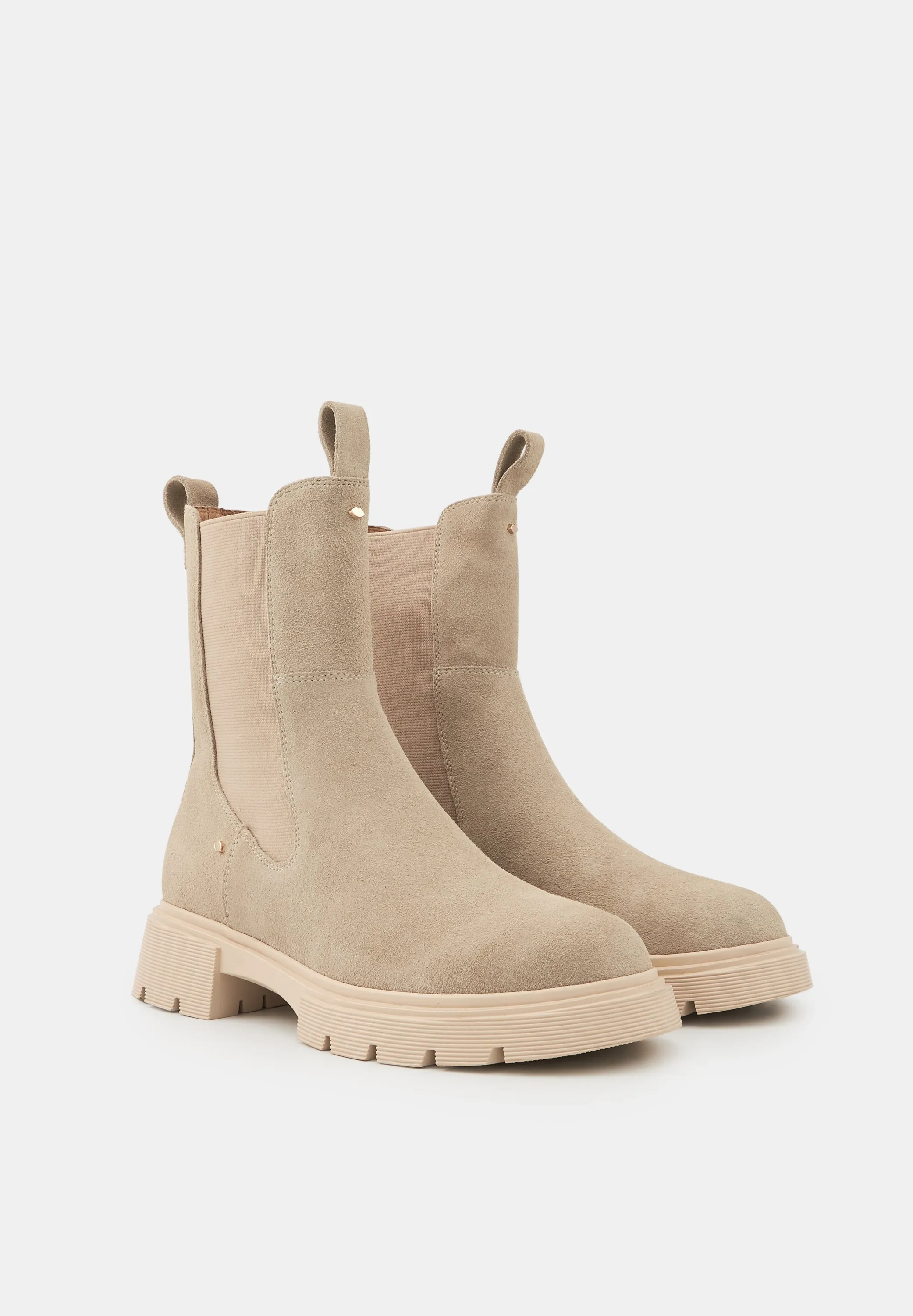Patti-Cuir Suede Beige